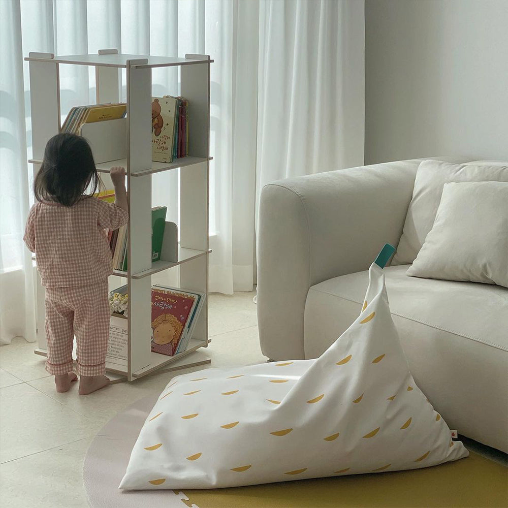 Banana BeanBag Floor Lounger Reading Chair