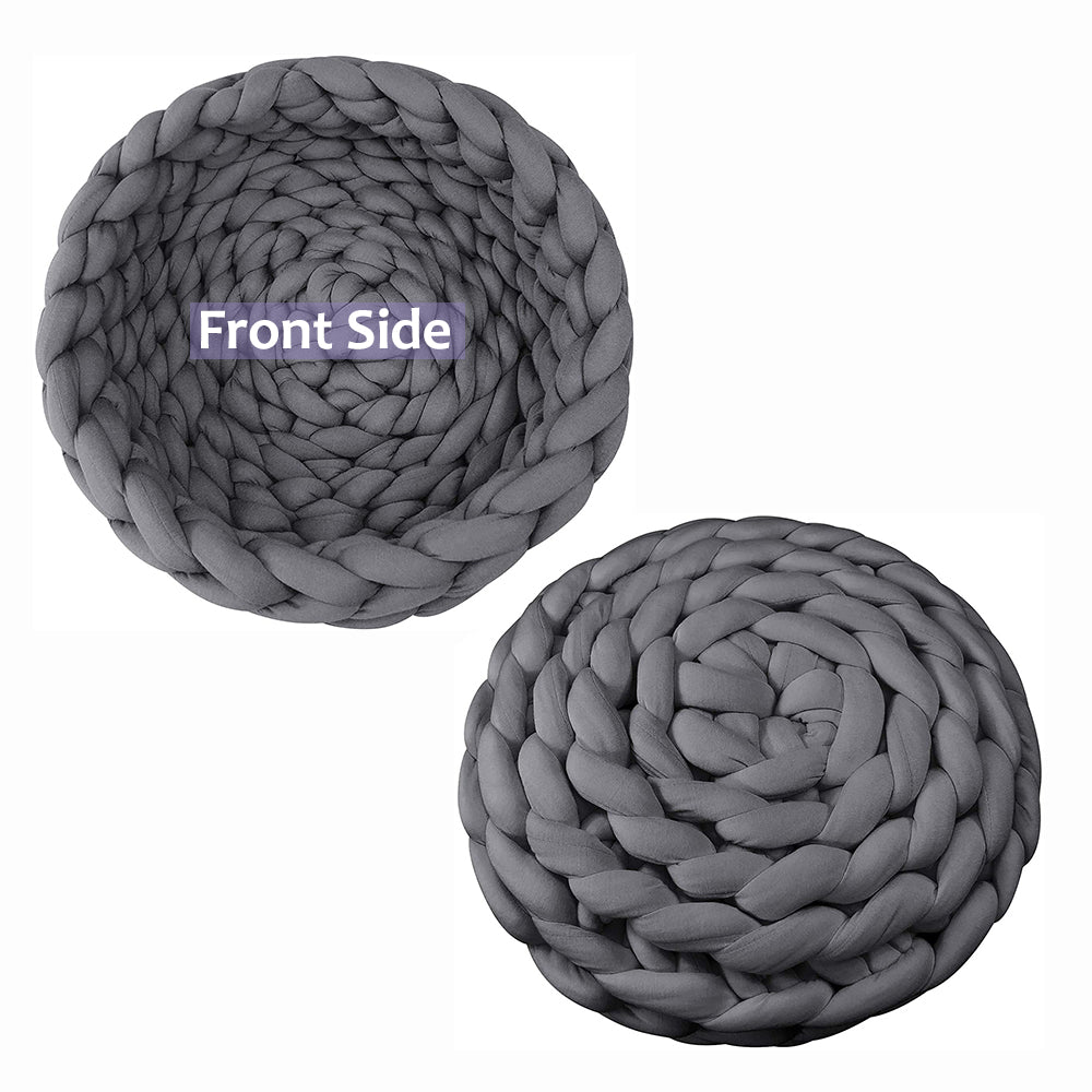 Chunky Knit Pet Bed
