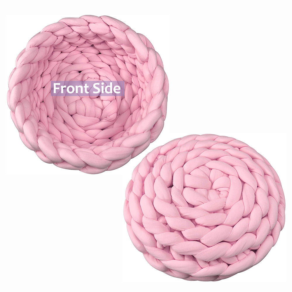 Chunky Knit Pet Bed