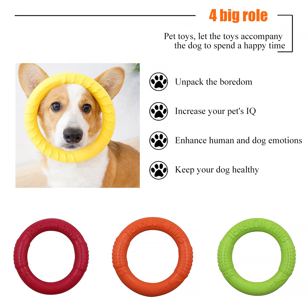 Dogs Rubber Discs Toy