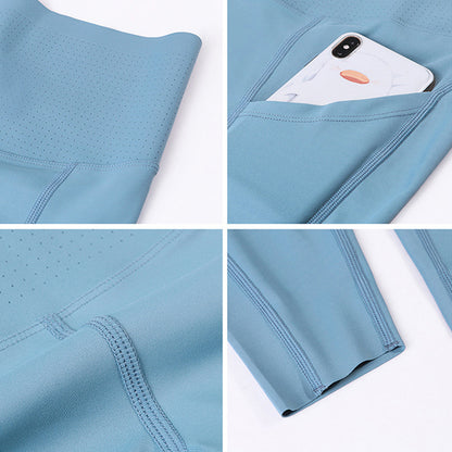 Pantalon taille haute avec poches