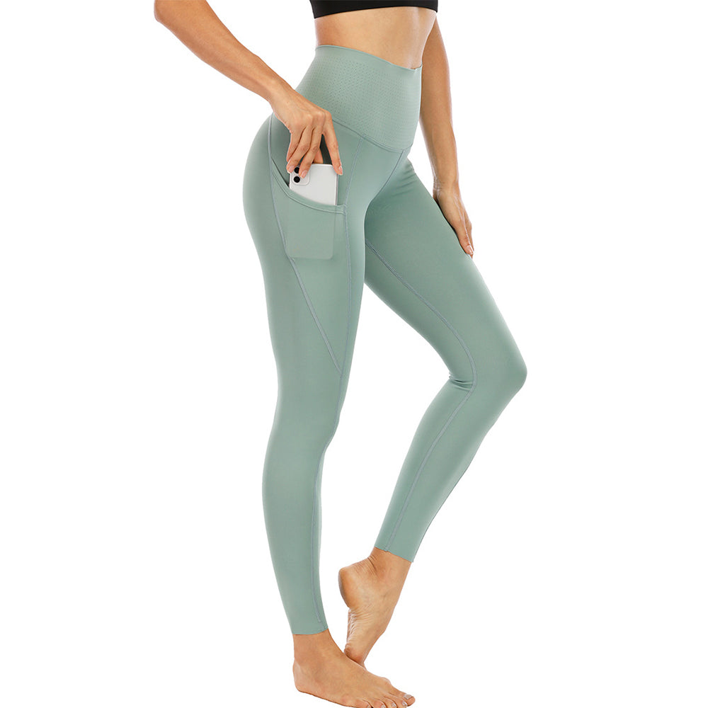 Pantalon taille haute avec poches