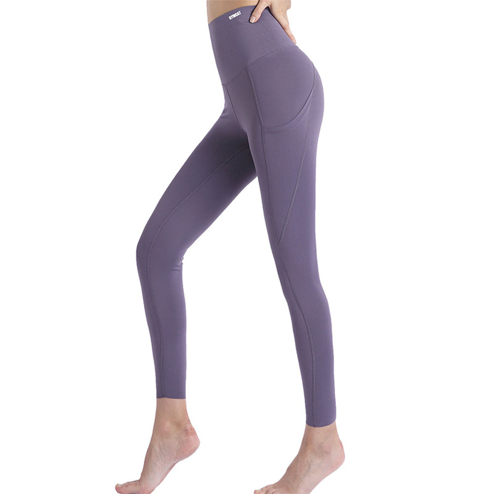 Pantalon taille haute avec poches