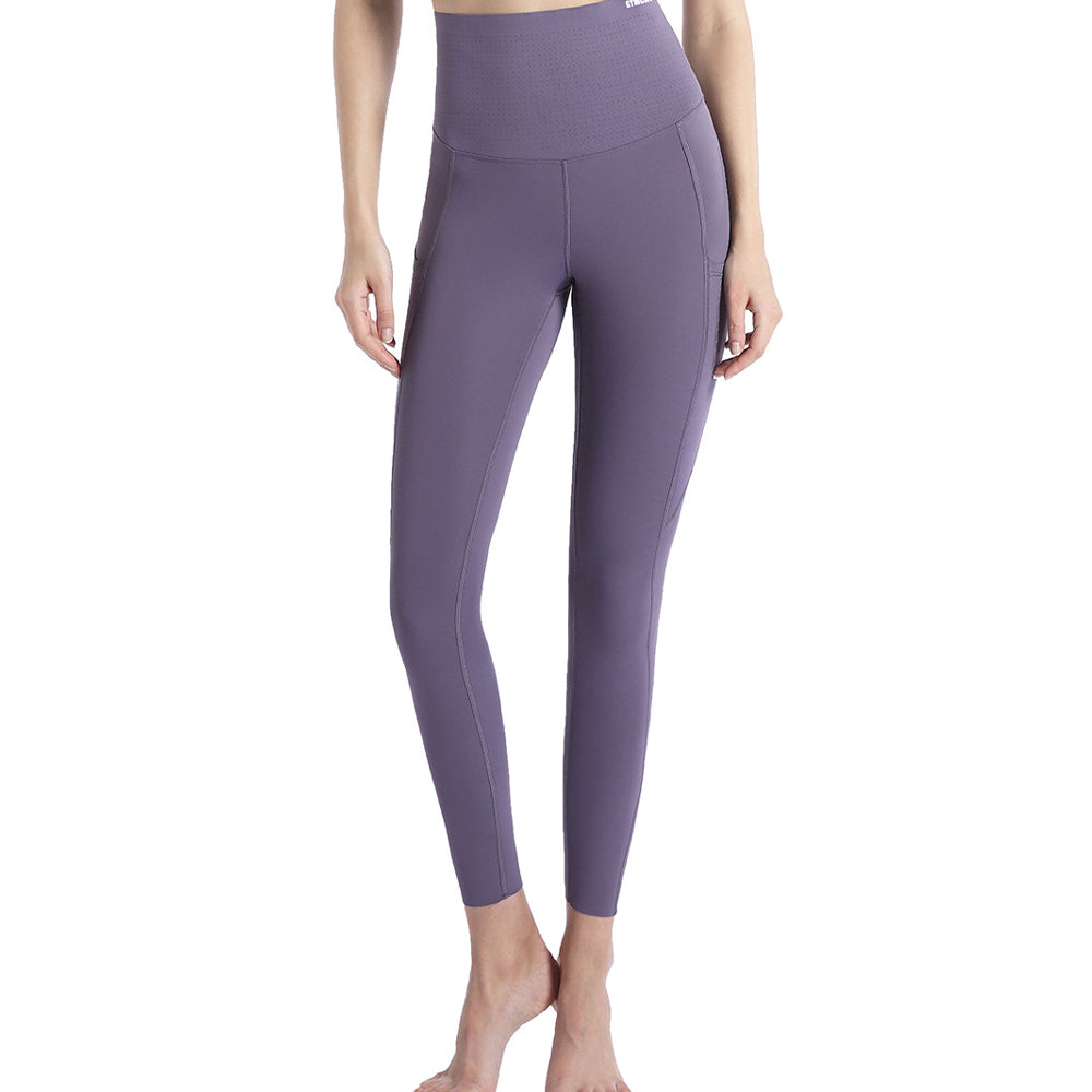 Pantalon taille haute avec poches
