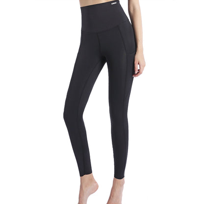 Pantalon taille haute avec poches