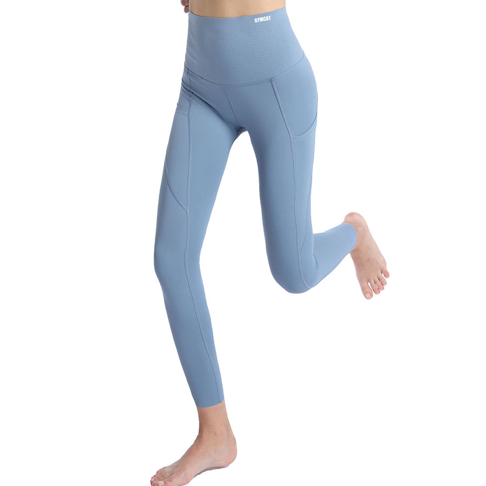 Pantalon taille haute avec poches
