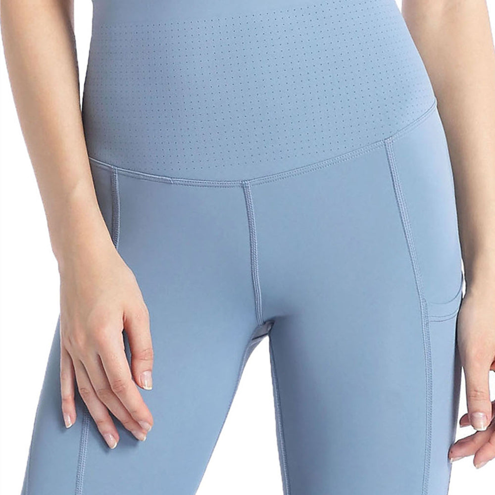 Pantalon taille haute avec poches
