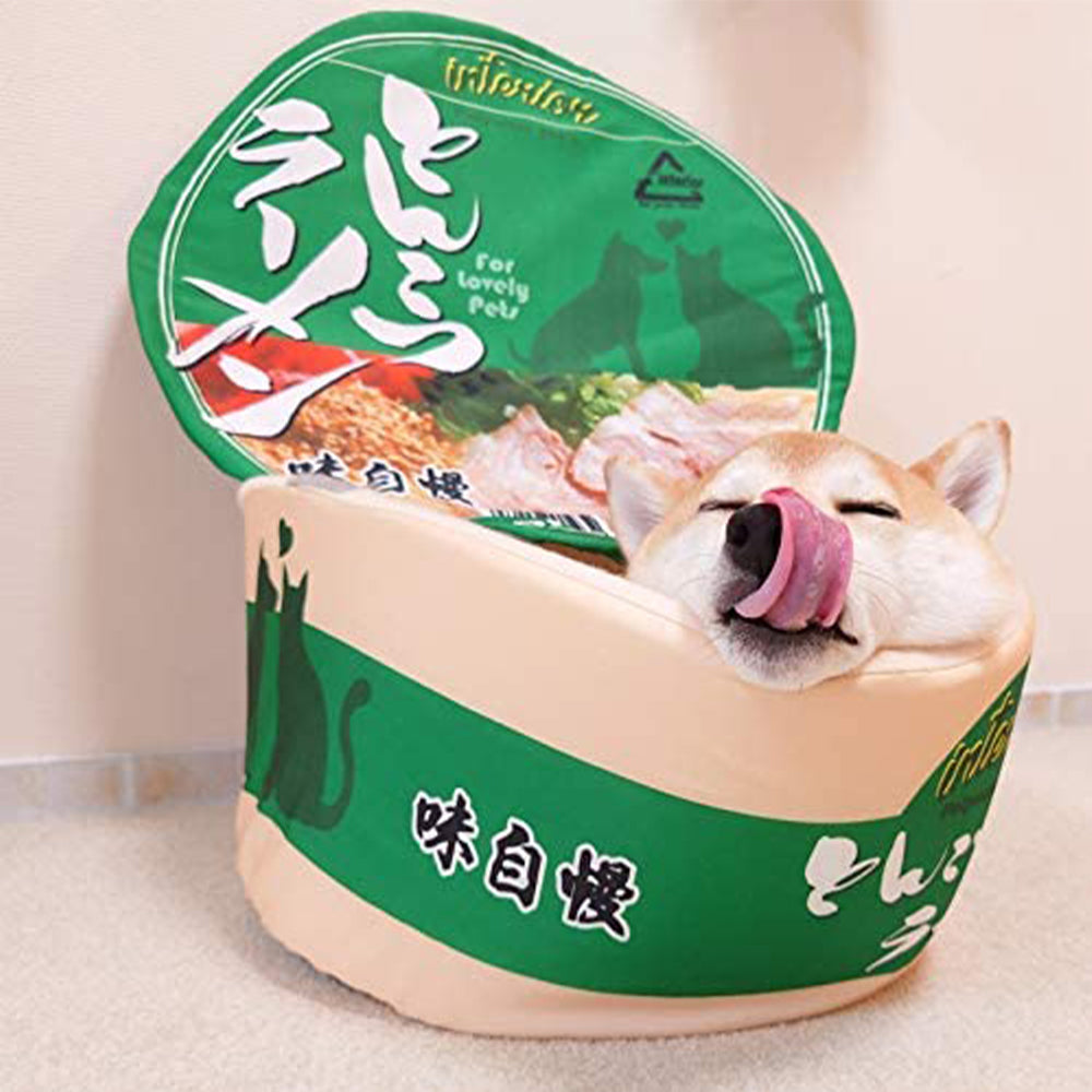 Japanese Cup Noodle Design Pet Bed
