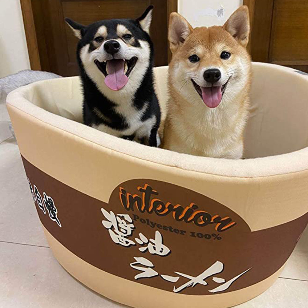 Japanese Cup Noodle Design Pet Bed