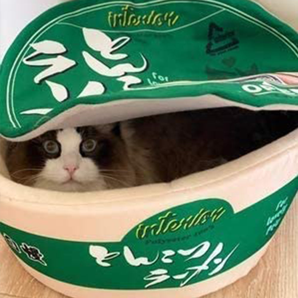 Japanese Cup Noodle Design Pet Bed