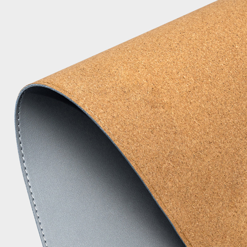 Leather & Cork Desk Pad Protector