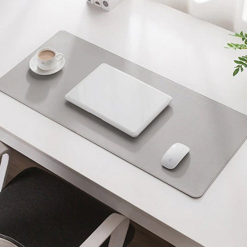 Leather & Cork Desk Pad Protector