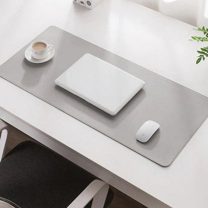 Leather & Cork Desk Pad Protector