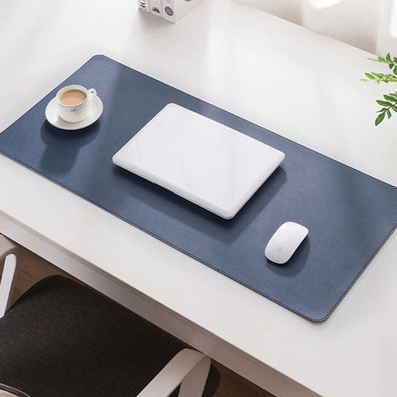 Leather & Cork Desk Pad Protector