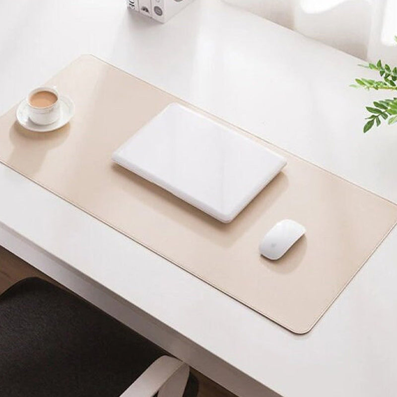 Leather & Cork Desk Pad Protector