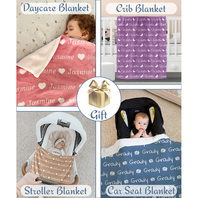 Name Blanket Personalized for Baby & Adult