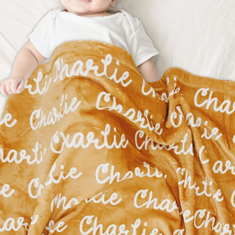 Name Blanket Personalized for Baby & Adult