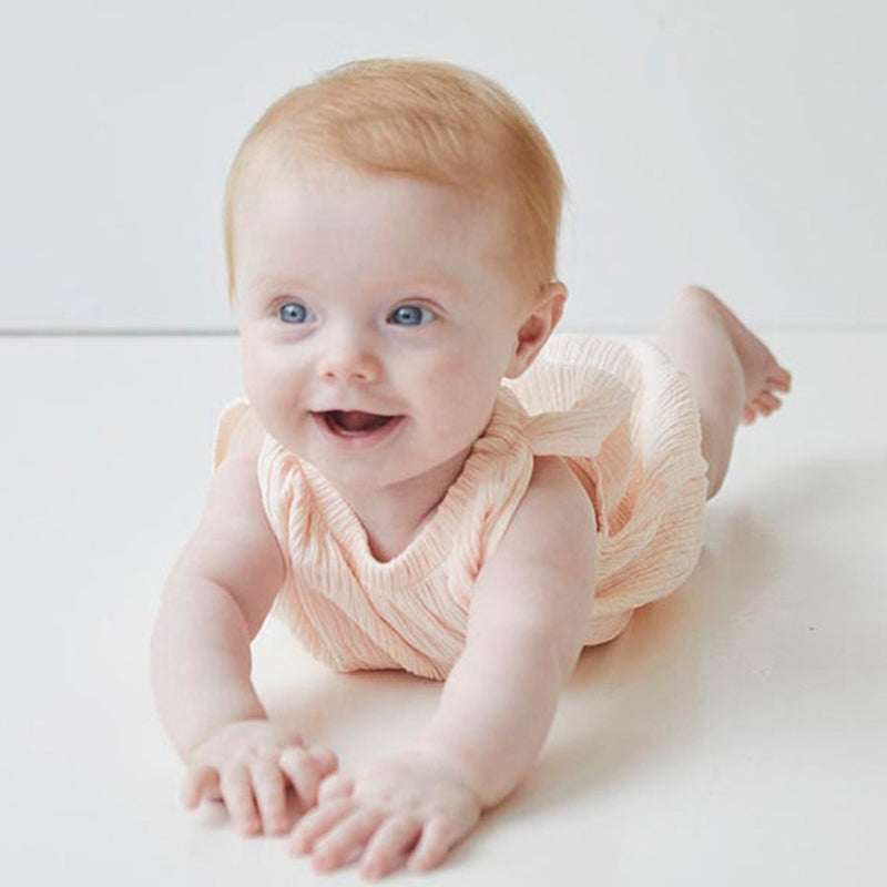 Ultra Soft Elastic Crew New Baby Infant Jumpsuit Toddler Romper Light ...