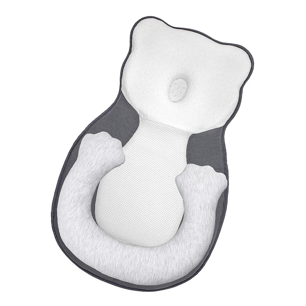 Chaise longue portative à tête plate pour bébé 