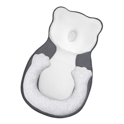 Chaise longue portative à tête plate pour bébé 