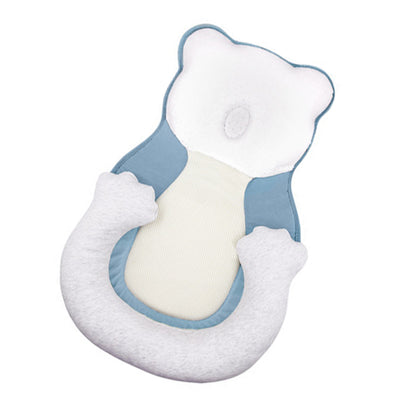 Chaise longue portative à tête plate pour bébé 