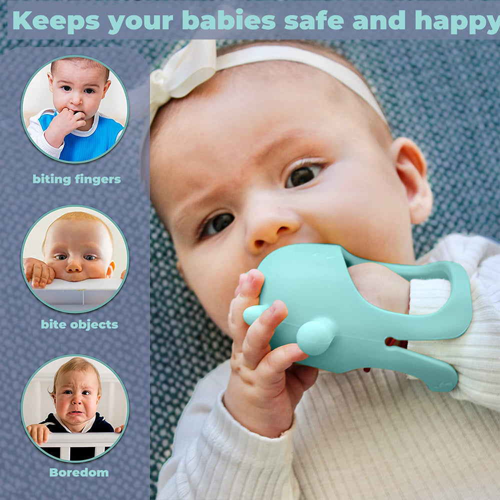 0-12 Months Baby Teething Toy Silicone