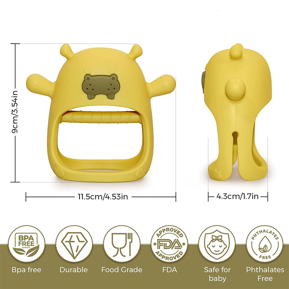 0-12 Months Baby Teething Toy Silicone