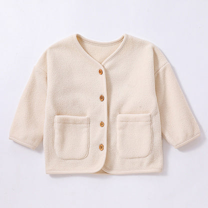 Polar Fleece Warm Cardigan