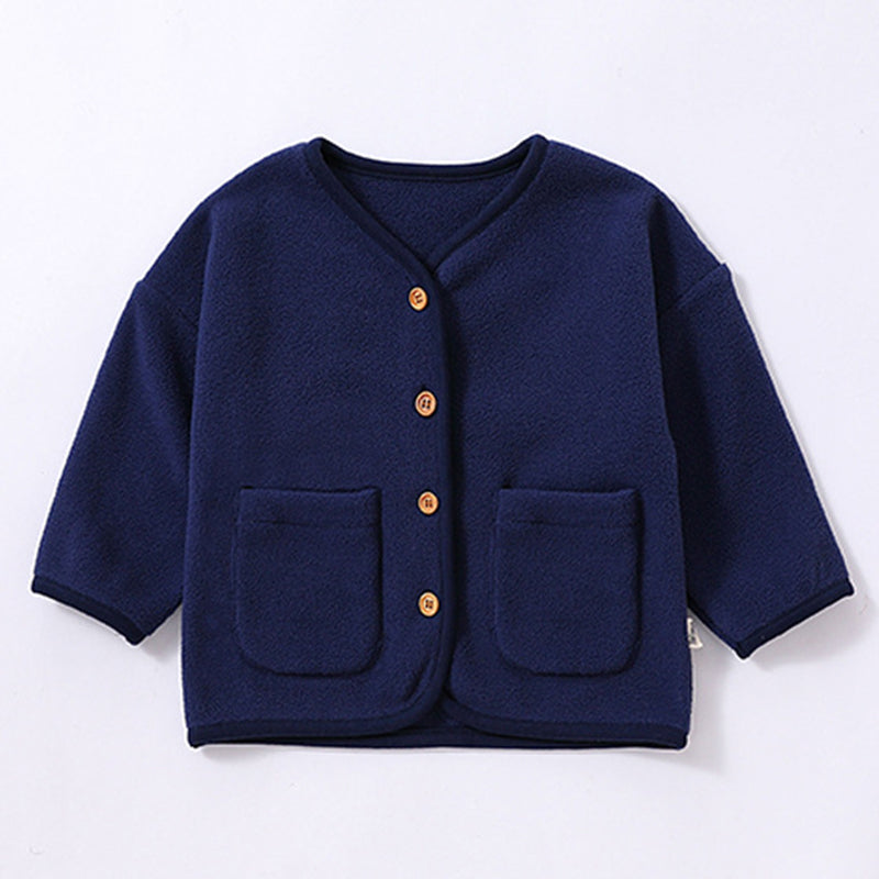 Polar Fleece Warm Cardigan