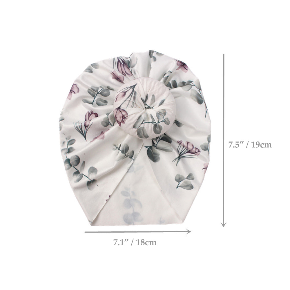 Retro Floral Baby Swaddle Set