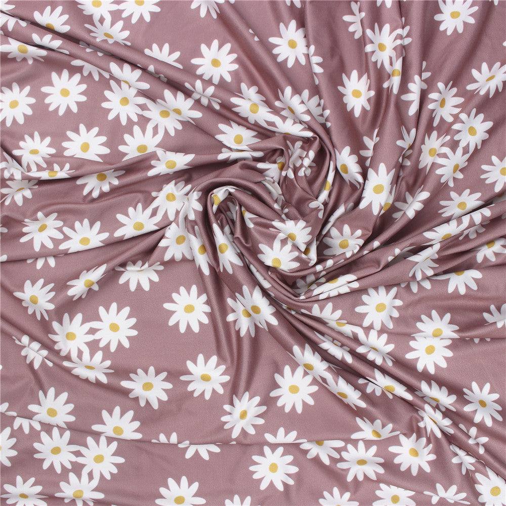 Retro Floral Baby Swaddle Set
