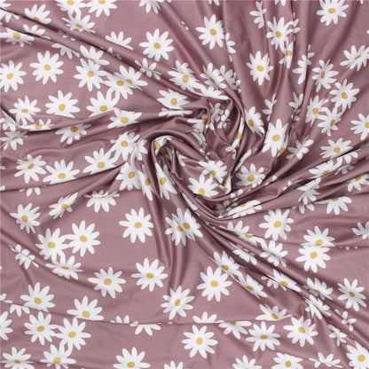 Retro Floral Baby Swaddle Set