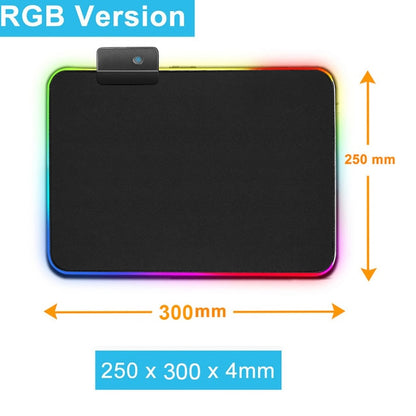 RGB Soft Gaming Mouse Pad