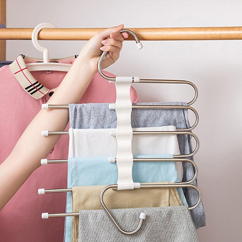 Space Saving Pants Hangers