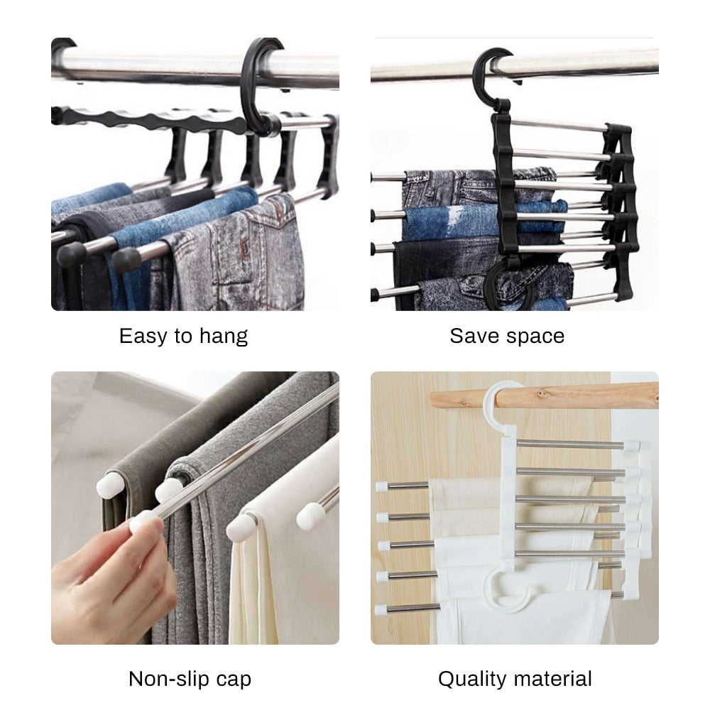 Space Saving Pants Hangers