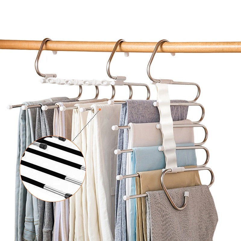 Space Saving Pants Hangers