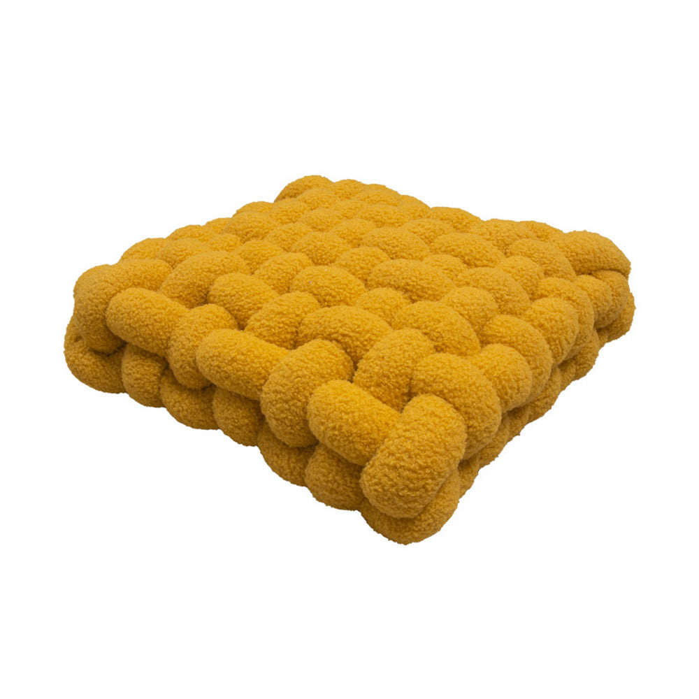 Berber Fleece Square Shaped Cushion with Insert
