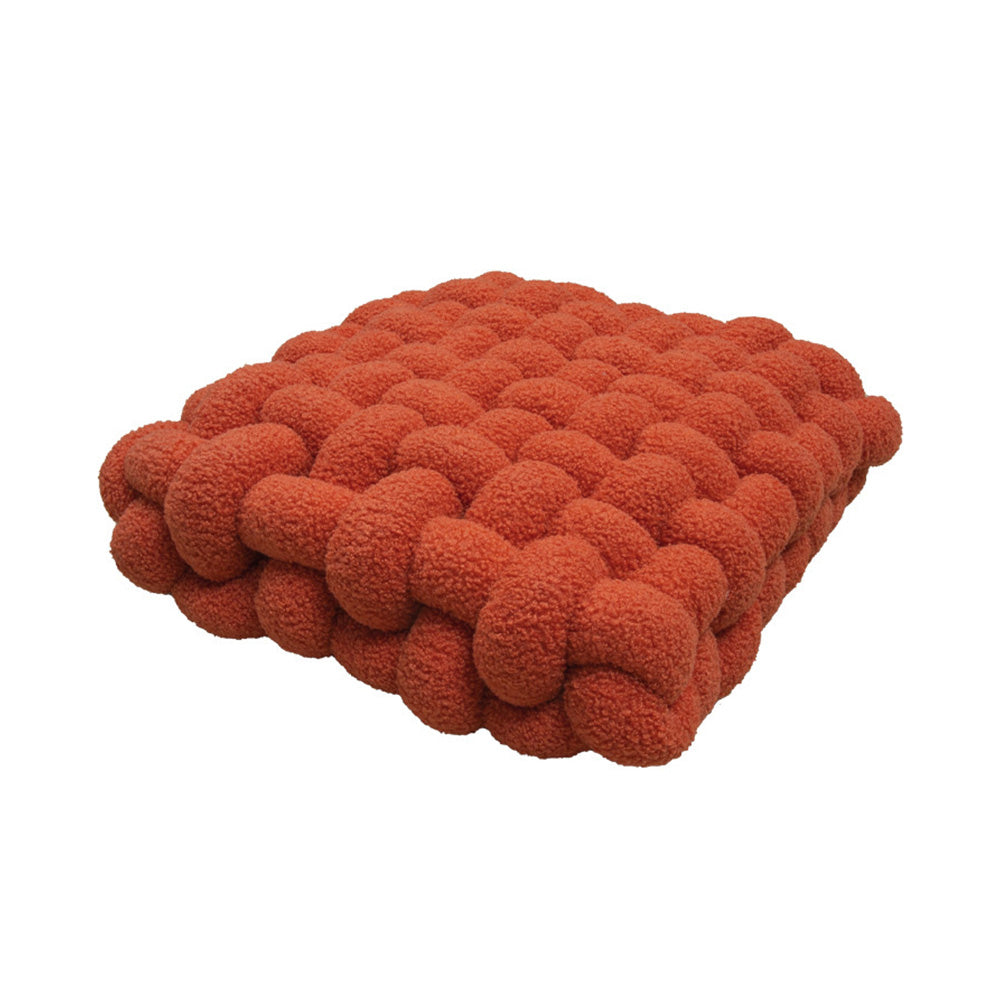 Berber Fleece Square Shaped Cushion with Insert
