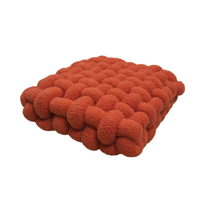 Berber Fleece Square Shaped Cushion with Insert