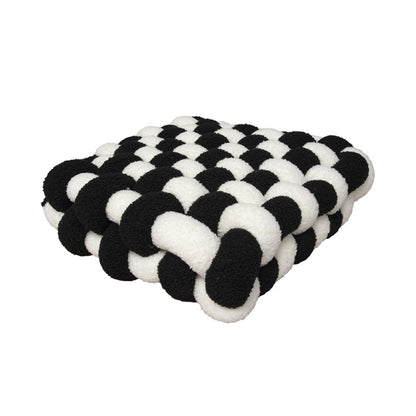 Berber Fleece Square Shaped Cushion with Insert