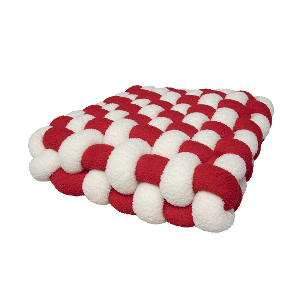 Berber Fleece Square Shaped Cushion with Insert