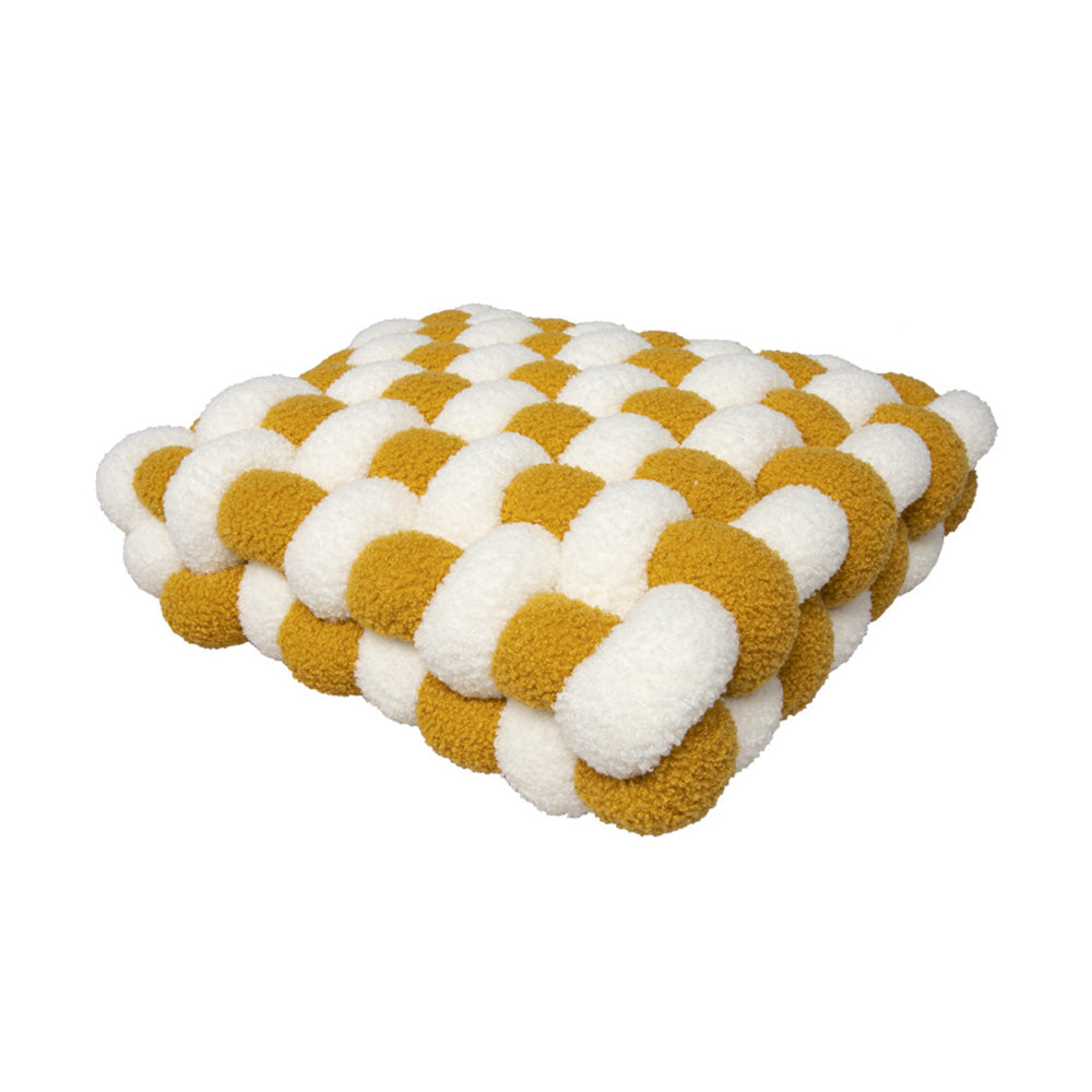 Berber Fleece Square Shaped Cushion with Insert