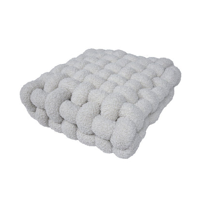 Berber Fleece Square Shaped Cushion with Insert
