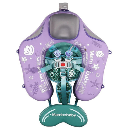 Mermaid 3~24 Months Swimming Float Swim Trainer with Canopy