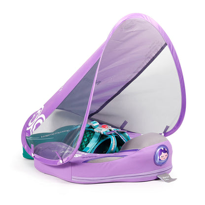 Mermaid 3~24 Months Swimming Float Swim Trainer with Canopy