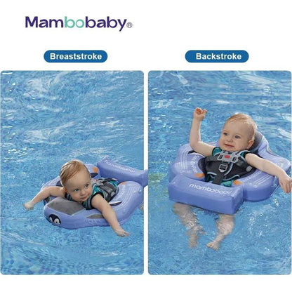 Penguin 3~24 Months Swimming Float Swim Trainer with Canopy