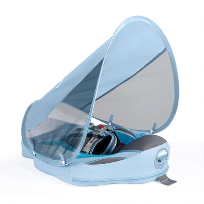 Sea Turtle 3-24 Months Swimming Float Swim Trainer with Canopy