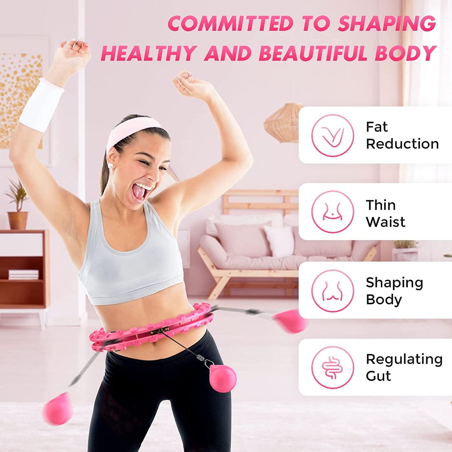 Smart Hula Hoop 24 Sections
