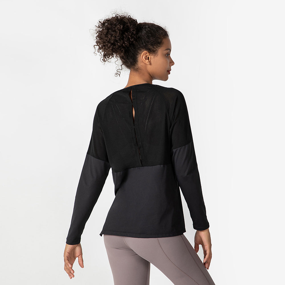 Performance Mesh Back Activewear Shirt