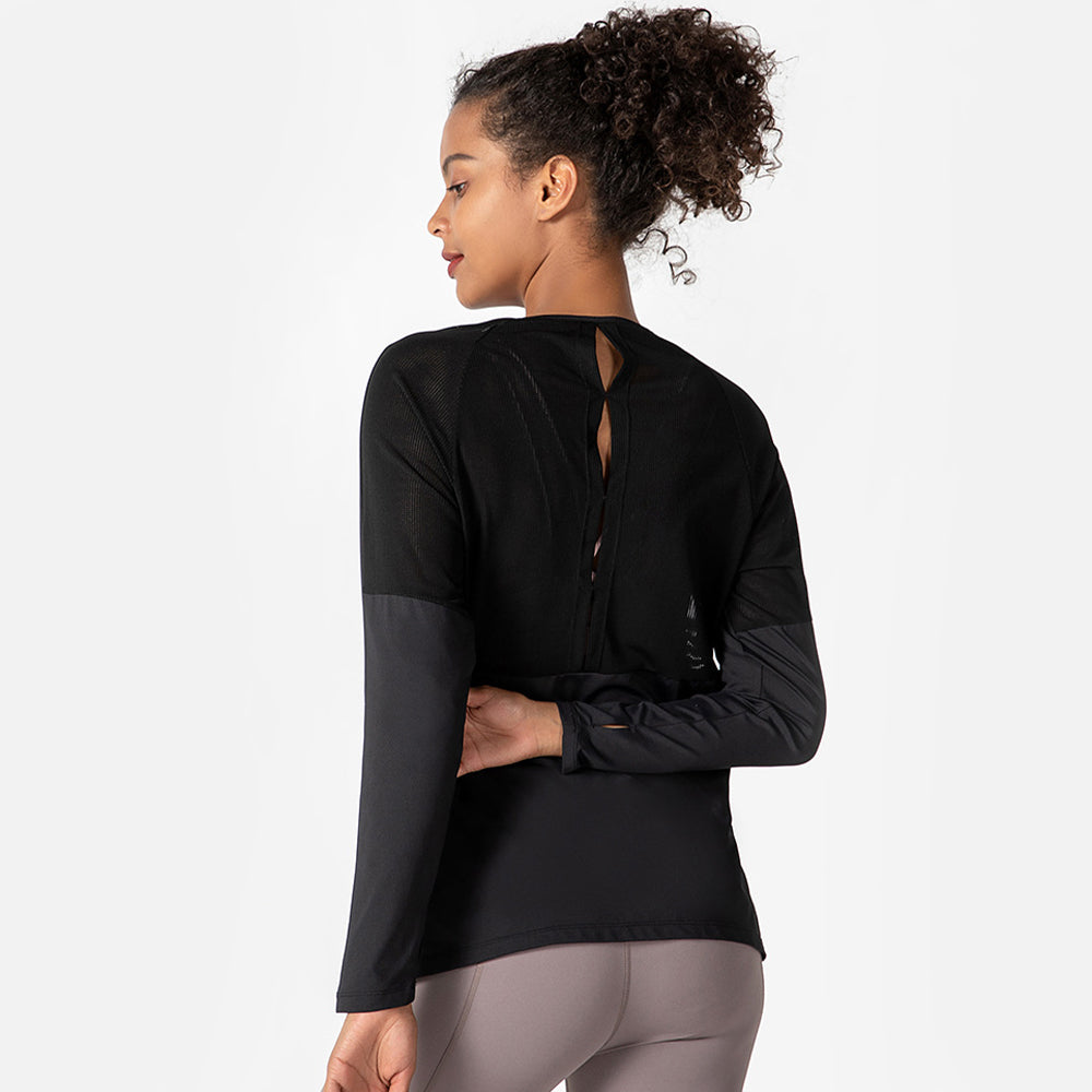 Performance Mesh Back Activewear Shirt